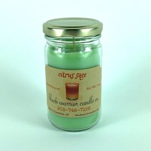 Citrus Sage 8oz Candle